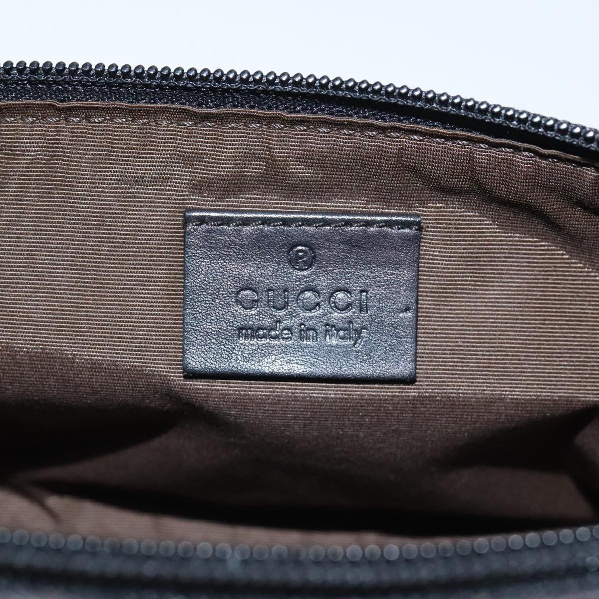 Gucci Baguette Black Canvas Clutch Bag (Pre-Owned) Size ONE SIZE - 14 Thumbnail