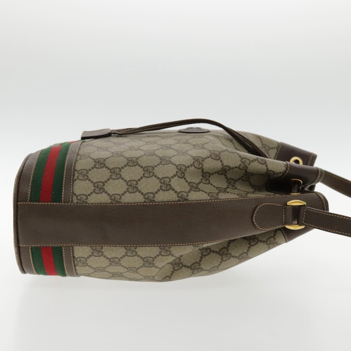 Gucci Sherry Beige Canvas Shoulder Bag (Pre-Owned) Size ONE SIZE - 4 Thumbnail