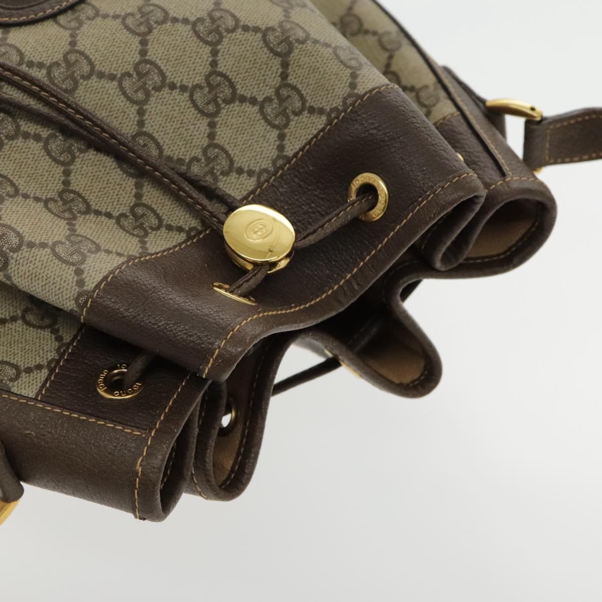 Gucci Sherry Beige Canvas Shoulder Bag (Pre-Owned) Size ONE SIZE - 17 Thumbnail