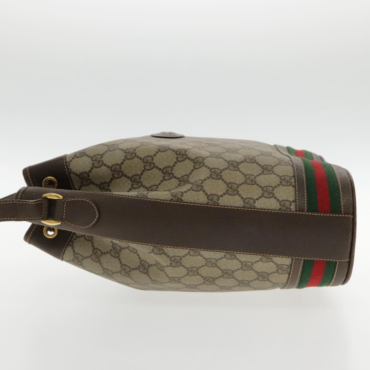 Gucci Sherry Beige Canvas Shoulder Bag (Pre-Owned) Size ONE SIZE - 3 Thumbnail