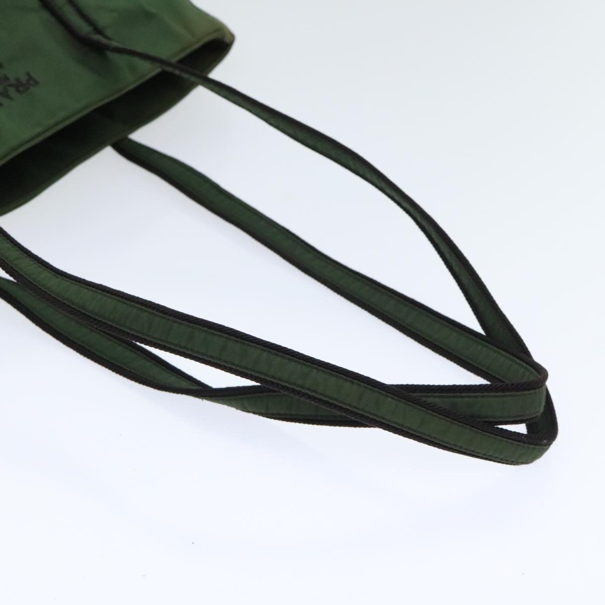 Prada Green Synthetic Tote Bag (Pre-Owned) Size ONE SIZE - 5 Thumbnail