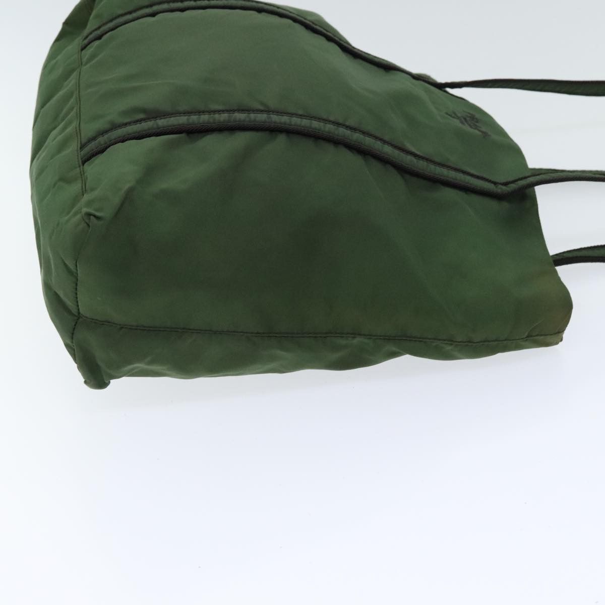 Prada Green Synthetic Tote Bag (Pre-Owned) Size ONE SIZE - 3 Thumbnail
