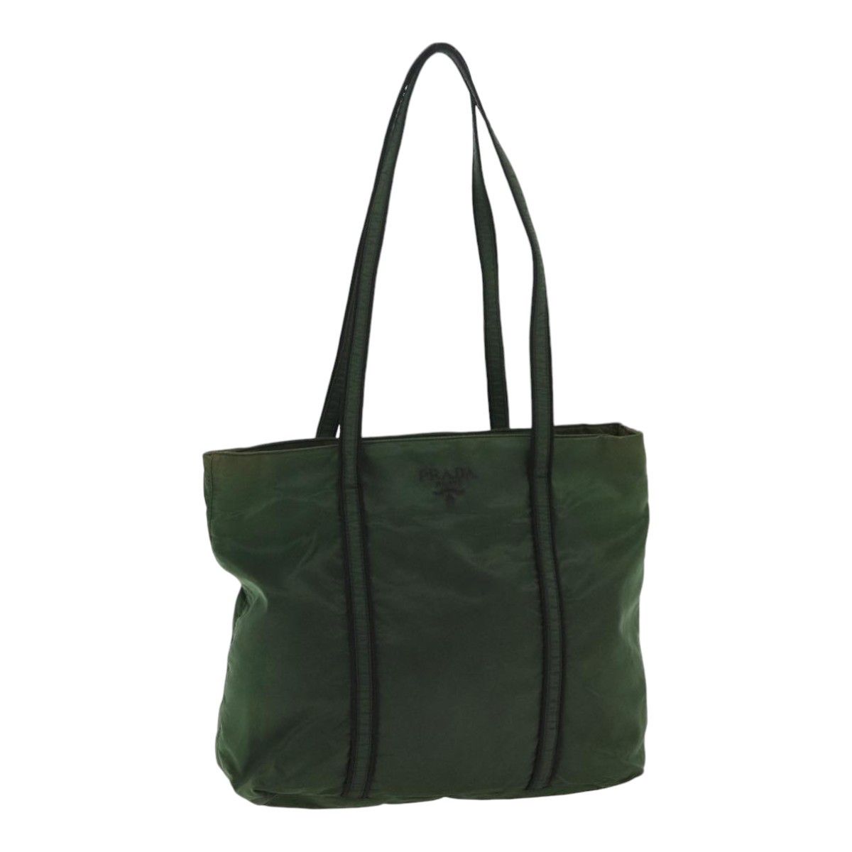 Prada Green Synthetic Tote Bag (Pre-Owned) Size ONE SIZE - 15 Thumbnail