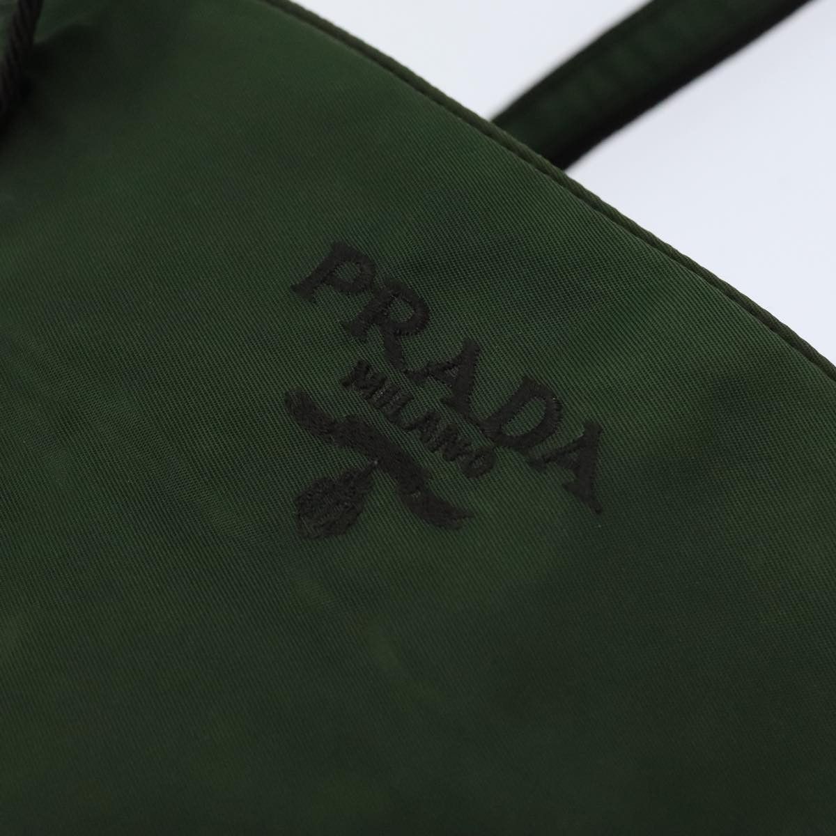 Prada Green Synthetic Tote Bag (Pre-Owned) Size ONE SIZE - 19 Thumbnail