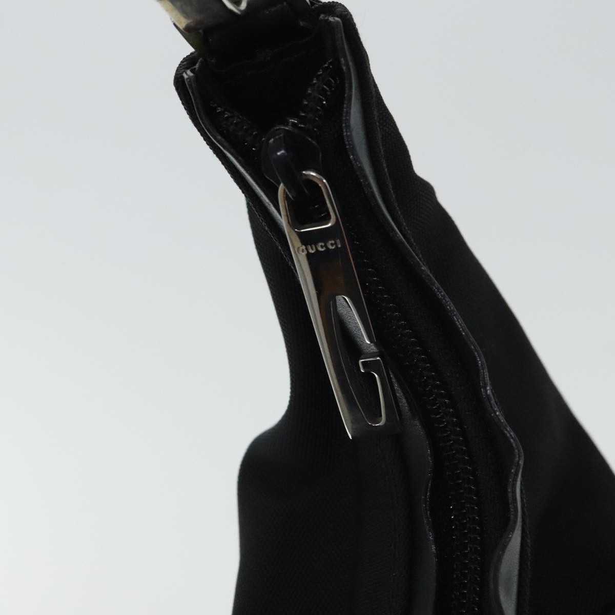 Gucci Hobo Black Synthetic Shoulder Bag (Pre-Owned) Size ONE SIZE - 9 Thumbnail