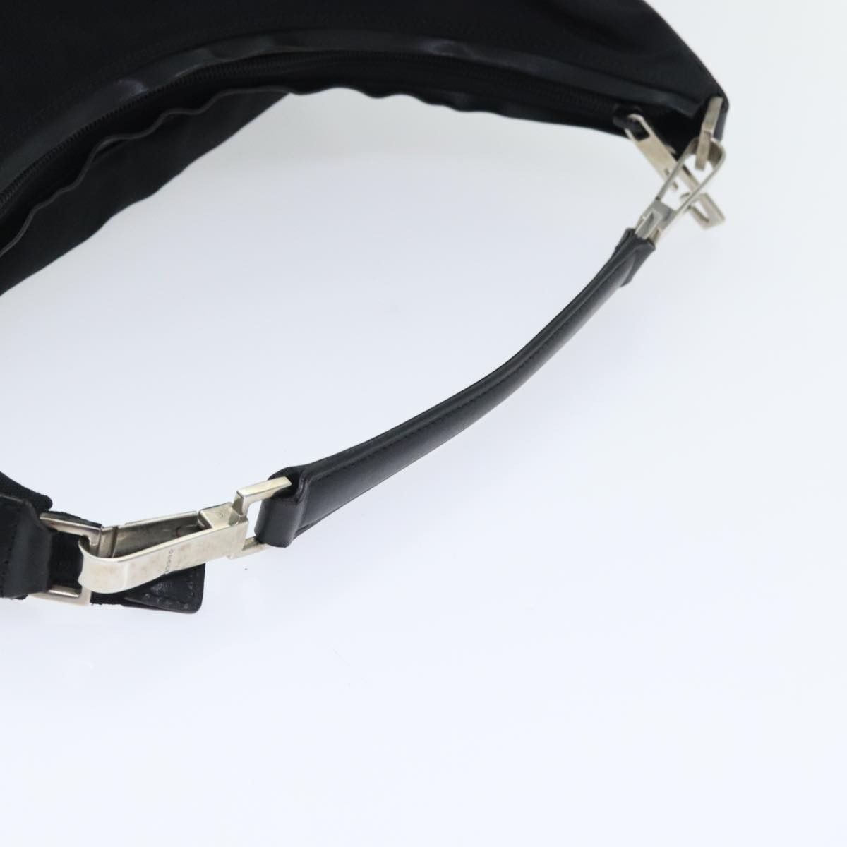 Gucci Hobo Black Synthetic Shoulder Bag (Pre-Owned) Size ONE SIZE - 4 Thumbnail