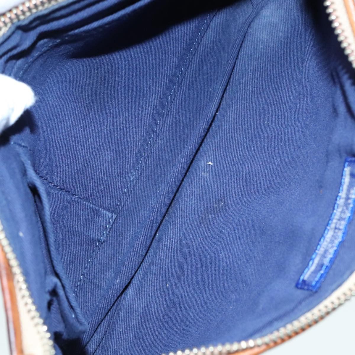 Burberry Navy Canvas Handbag (Pre-Owned) Size ONE SIZE - 11 Thumbnail