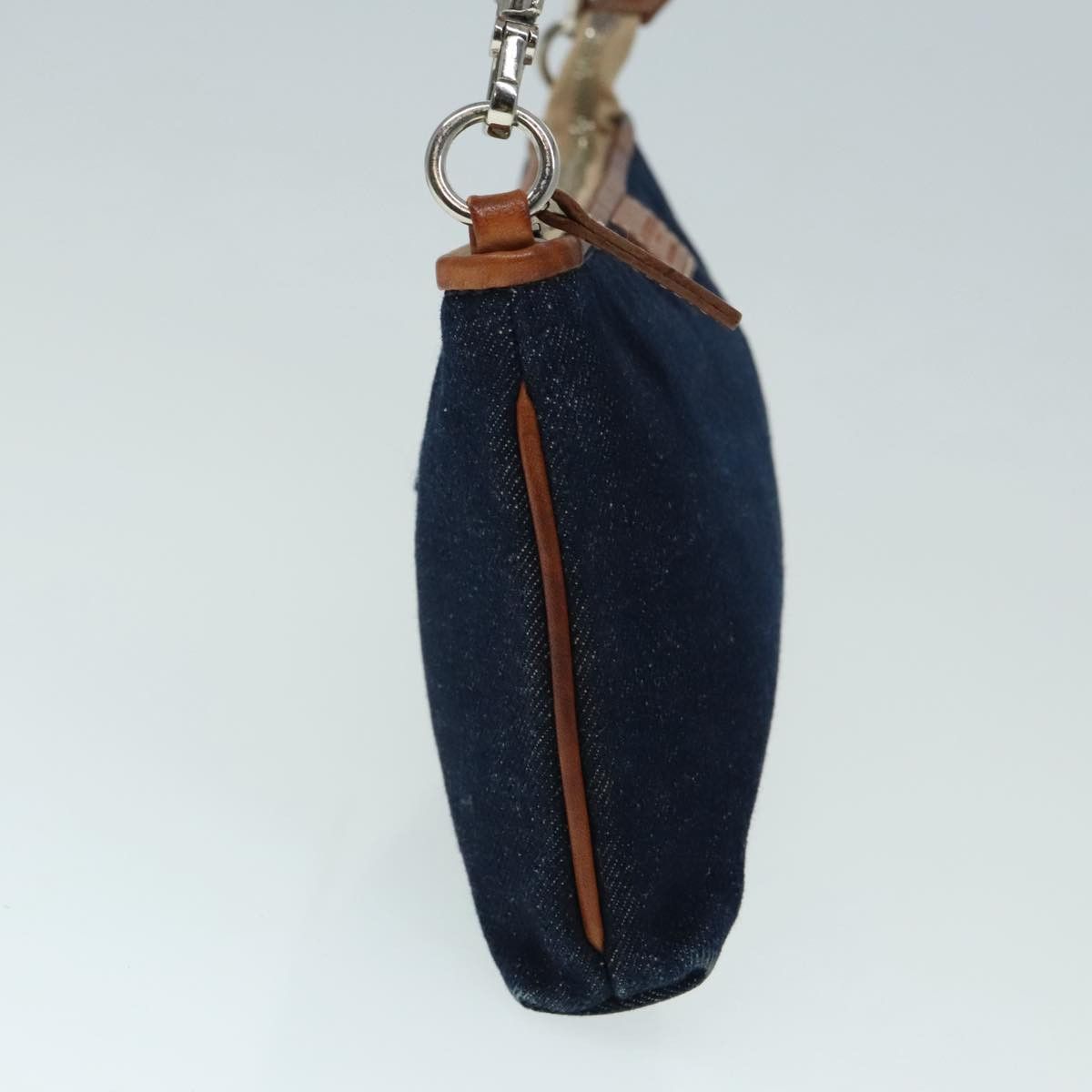 Burberry Navy Canvas Handbag (Pre-Owned) Size ONE SIZE - 4 Thumbnail