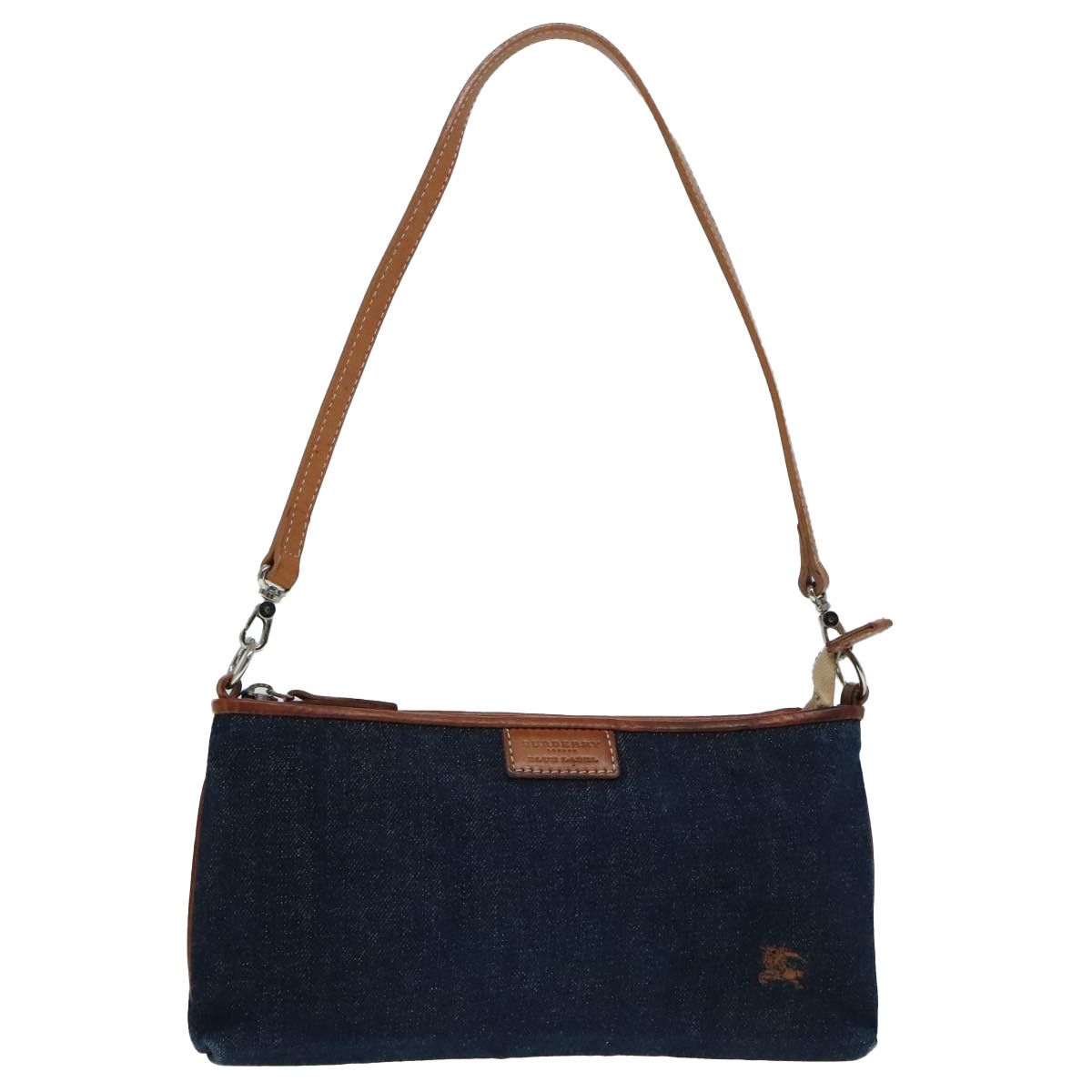 Burberry Navy Canvas Handbag (Pre-Owned) Size ONE SIZE - 15 Thumbnail