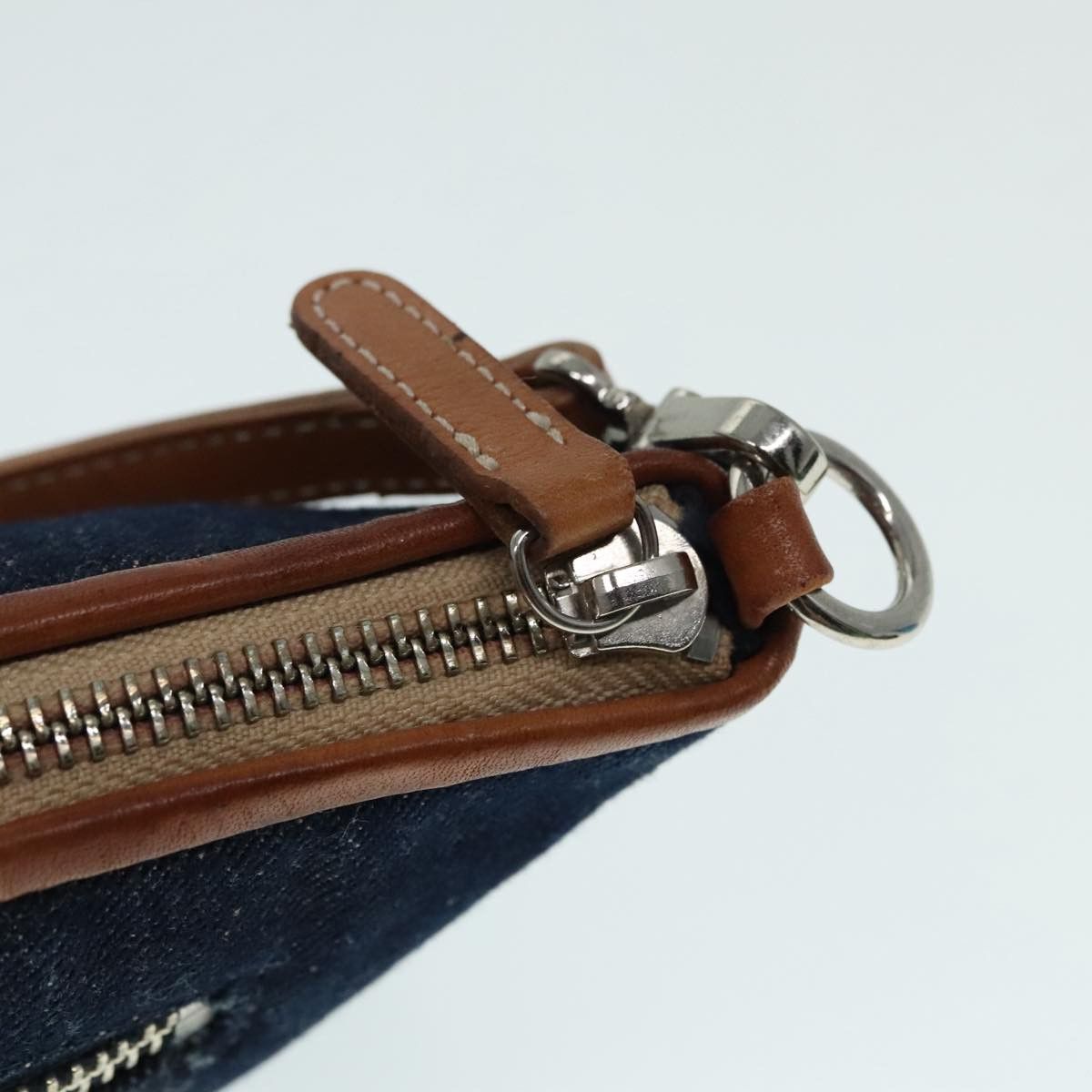 Burberry Navy Canvas Handbag (Pre-Owned) Size ONE SIZE - 13 Thumbnail