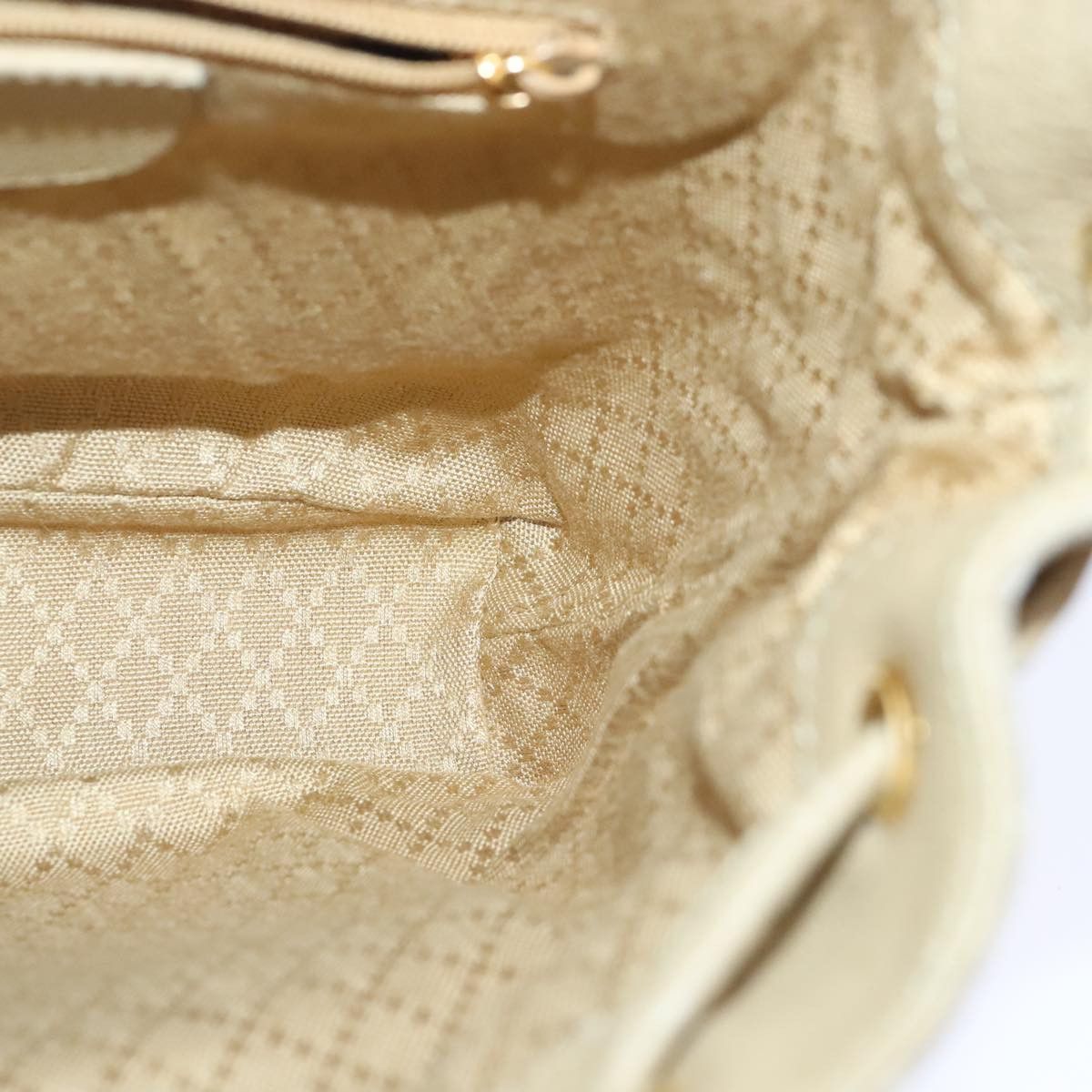 Gucci Bamboo Beige Suede Backpack Bag (Pre-Owned) Size ONE SIZE - 20 Thumbnail