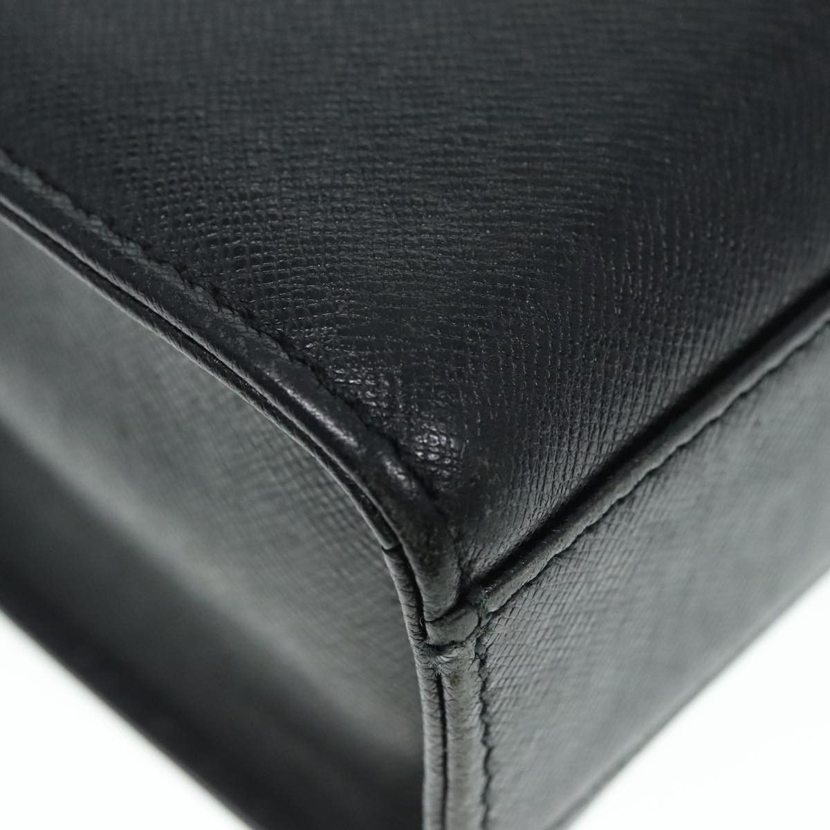 Burberry Black Leather Clutch Bag (Pre-Owned) Size ONE SIZE - 9 Thumbnail
