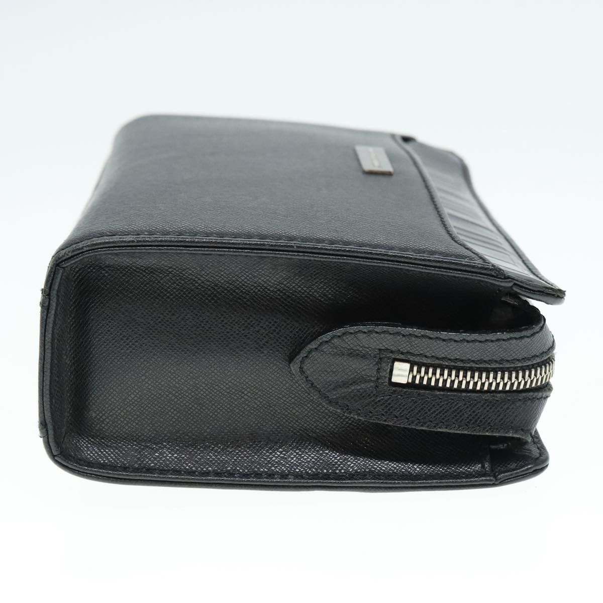 Burberry Black Leather Clutch Bag (Pre-Owned) Size ONE SIZE - 3 Thumbnail