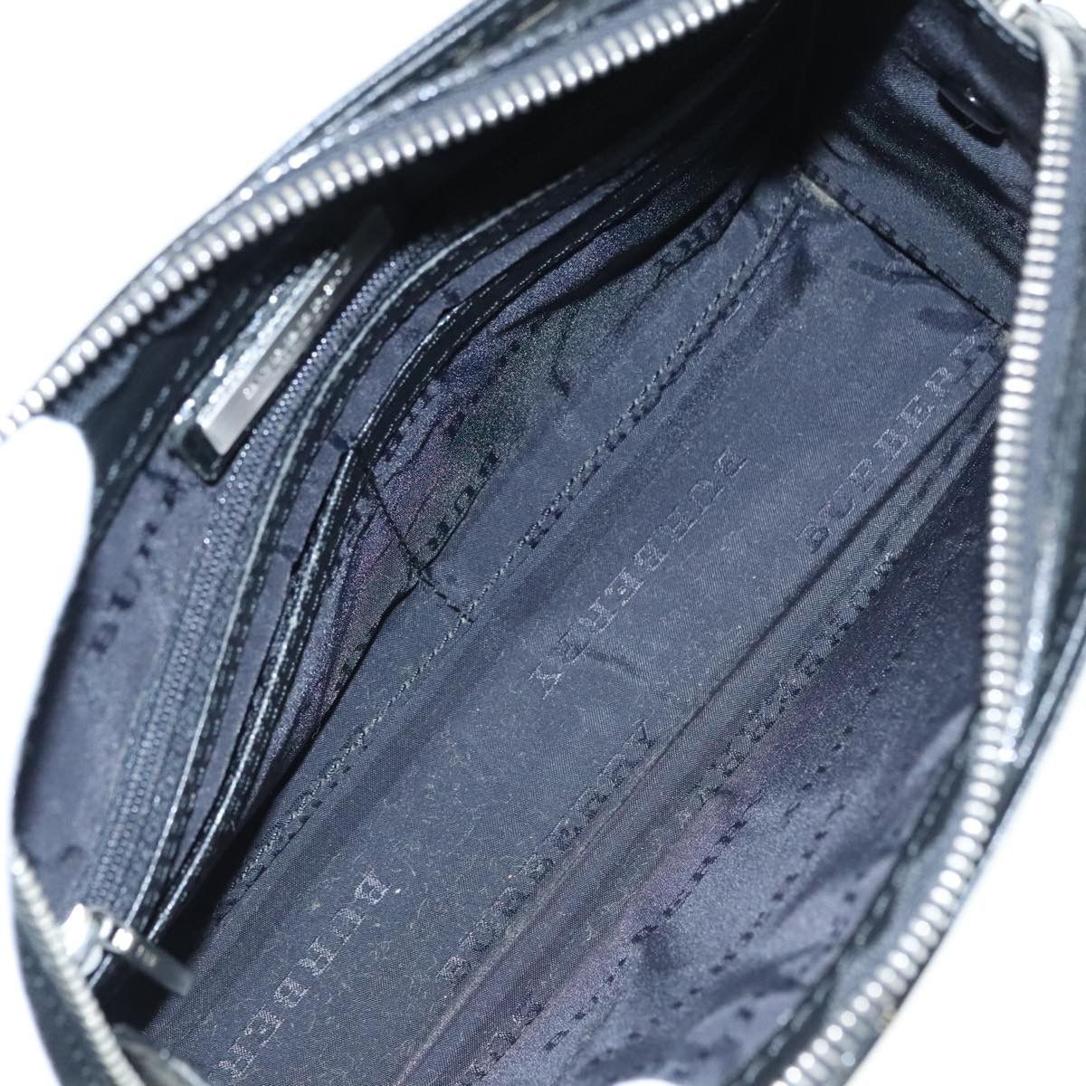 Burberry Black Leather Clutch Bag (Pre-Owned) Size ONE SIZE - 12 Thumbnail