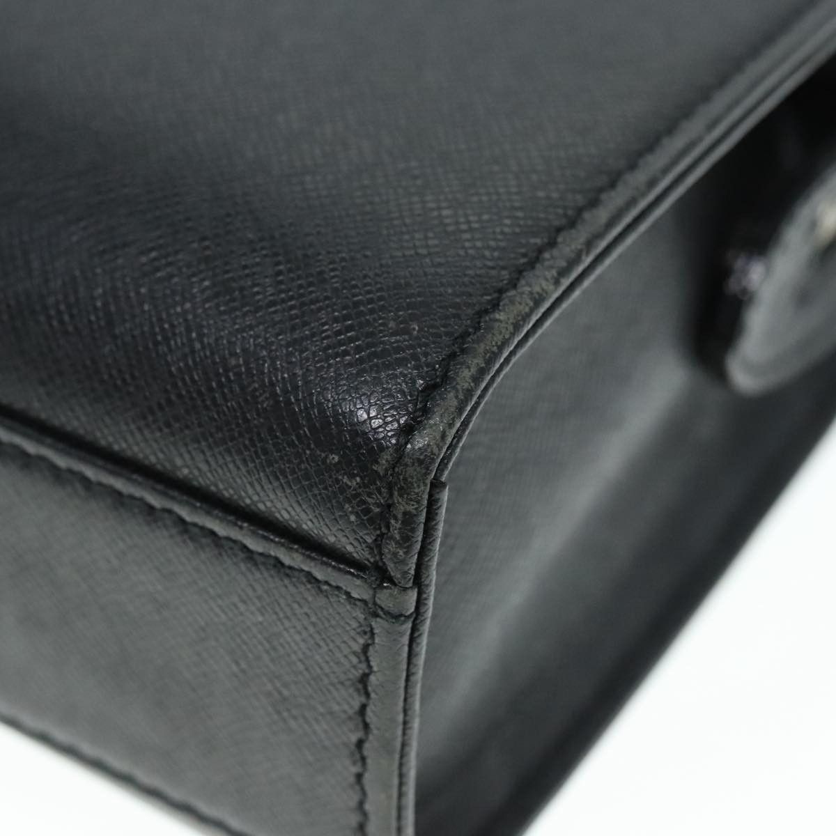 Burberry Black Leather Clutch Bag (Pre-Owned) Size ONE SIZE - 6 Thumbnail