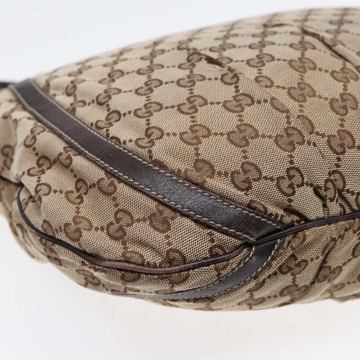 Gucci Abbey Brown Canvas Shoulder Bag (Pre-Owned) Size ONE SIZE - 18 Thumbnail