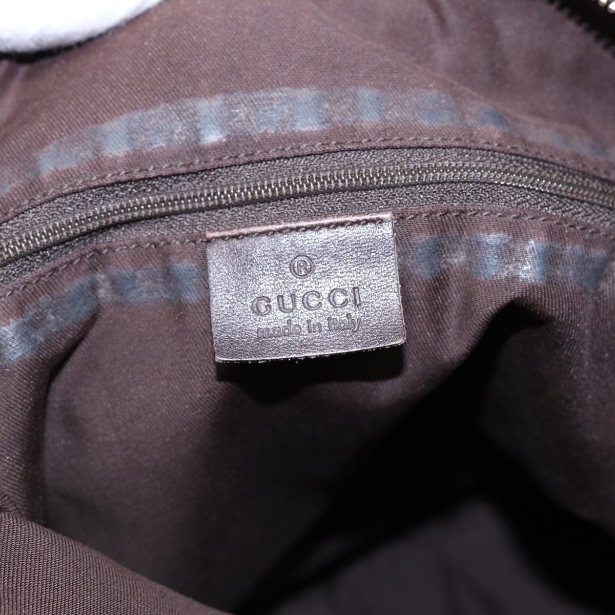 Gucci Abbey Brown Canvas Shoulder Bag (Pre-Owned) Size ONE SIZE - 9 Thumbnail