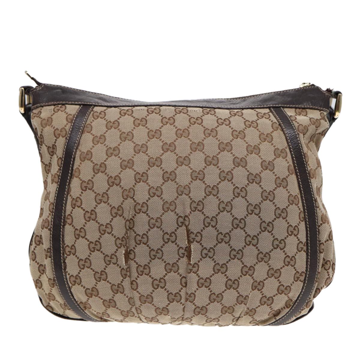 Gucci Abbey Brown Canvas Shoulder Bag (Pre-Owned) Size ONE SIZE - 2 Thumbnail