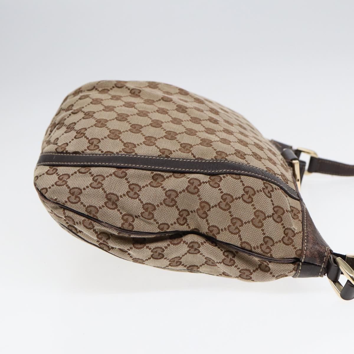 Gucci Abbey Brown Canvas Shoulder Bag (Pre-Owned) Size ONE SIZE - 12 Thumbnail