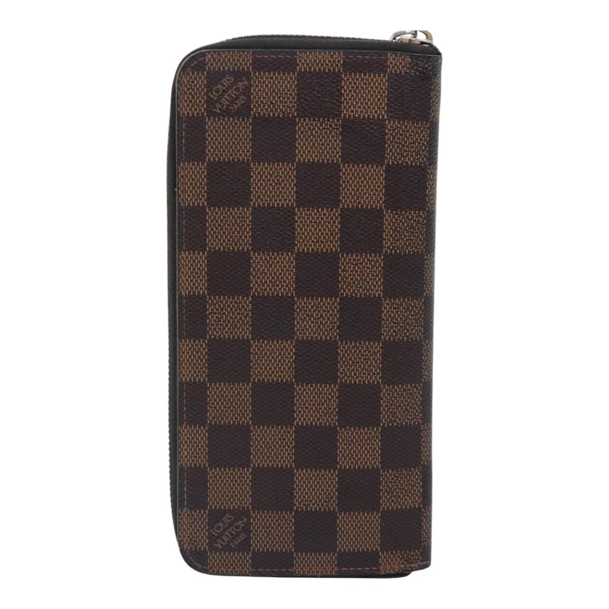 Louis Vuitton Zippy Wallet Vertical Brown Canvas Wallet (Pre-Owned) Size ONE SIZE - 2 Thumbnail