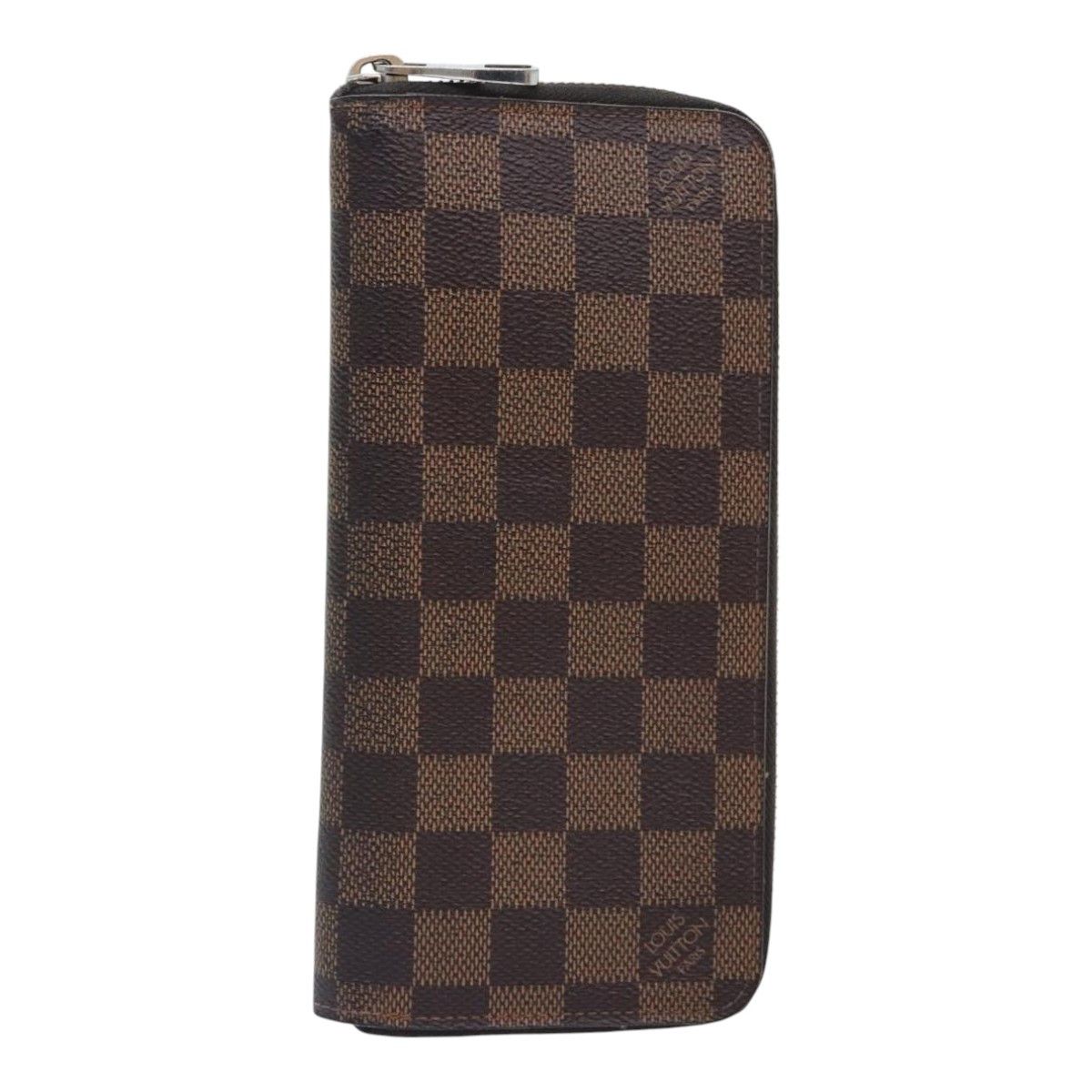 Louis Vuitton Zippy Wallet Vertical Brown Canvas Wallet (Pre-Owned) Size ONE SIZE - 10 Thumbnail
