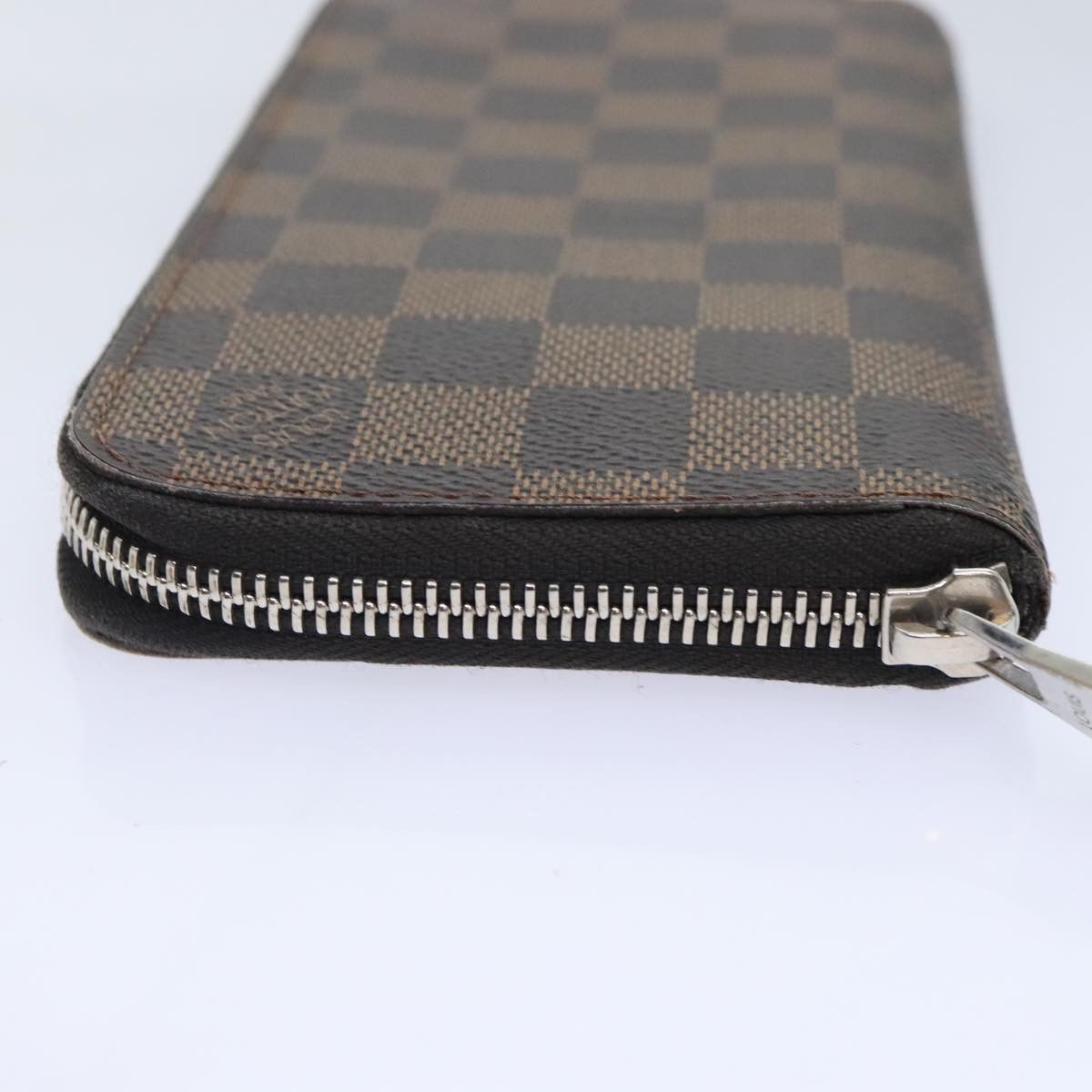 Louis Vuitton Zippy Wallet Vertical Brown Canvas Wallet (Pre-Owned) Size ONE SIZE - 4 Thumbnail