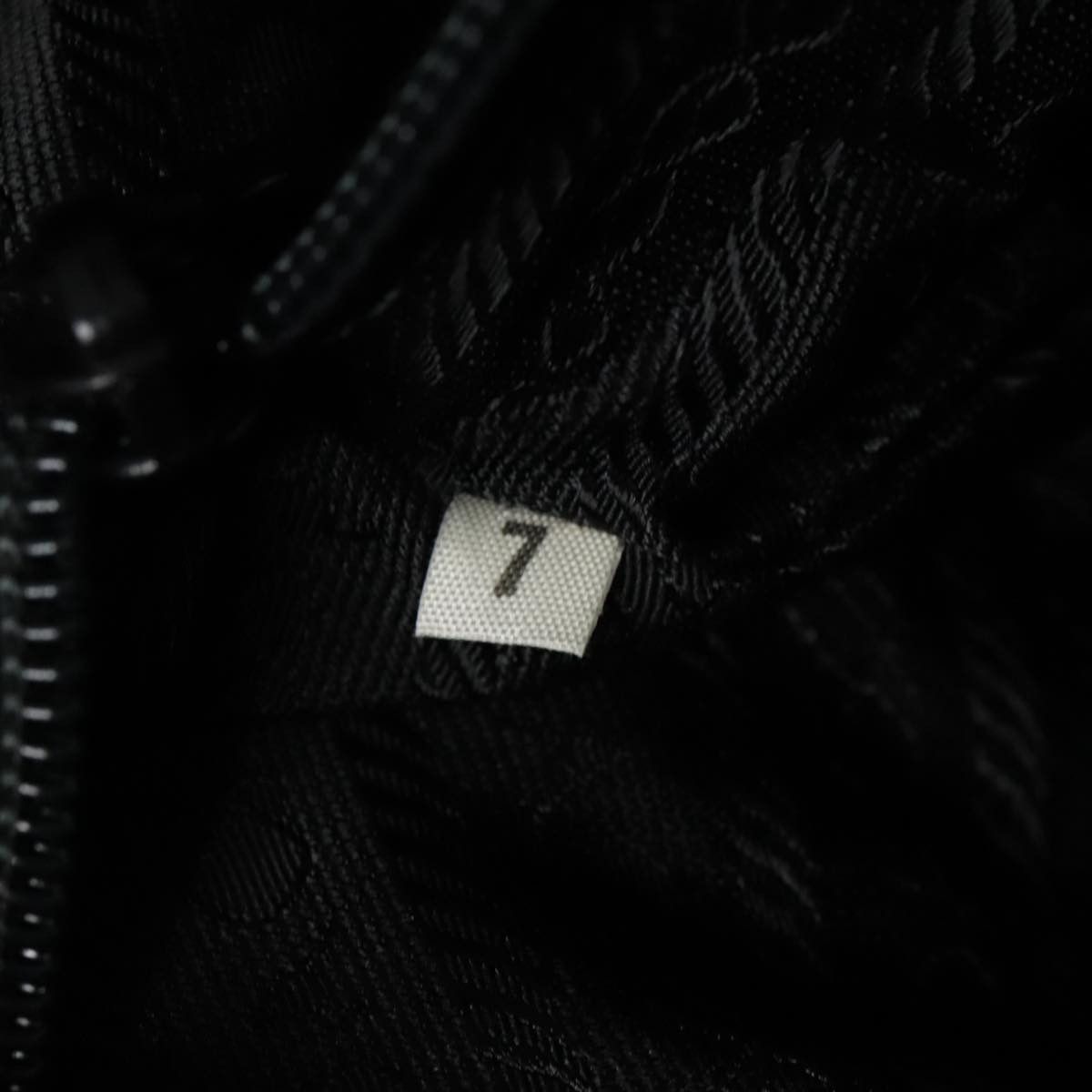 Prada Black Synthetic Handbag (Pre-Owned) Size ONE SIZE - 8 Thumbnail