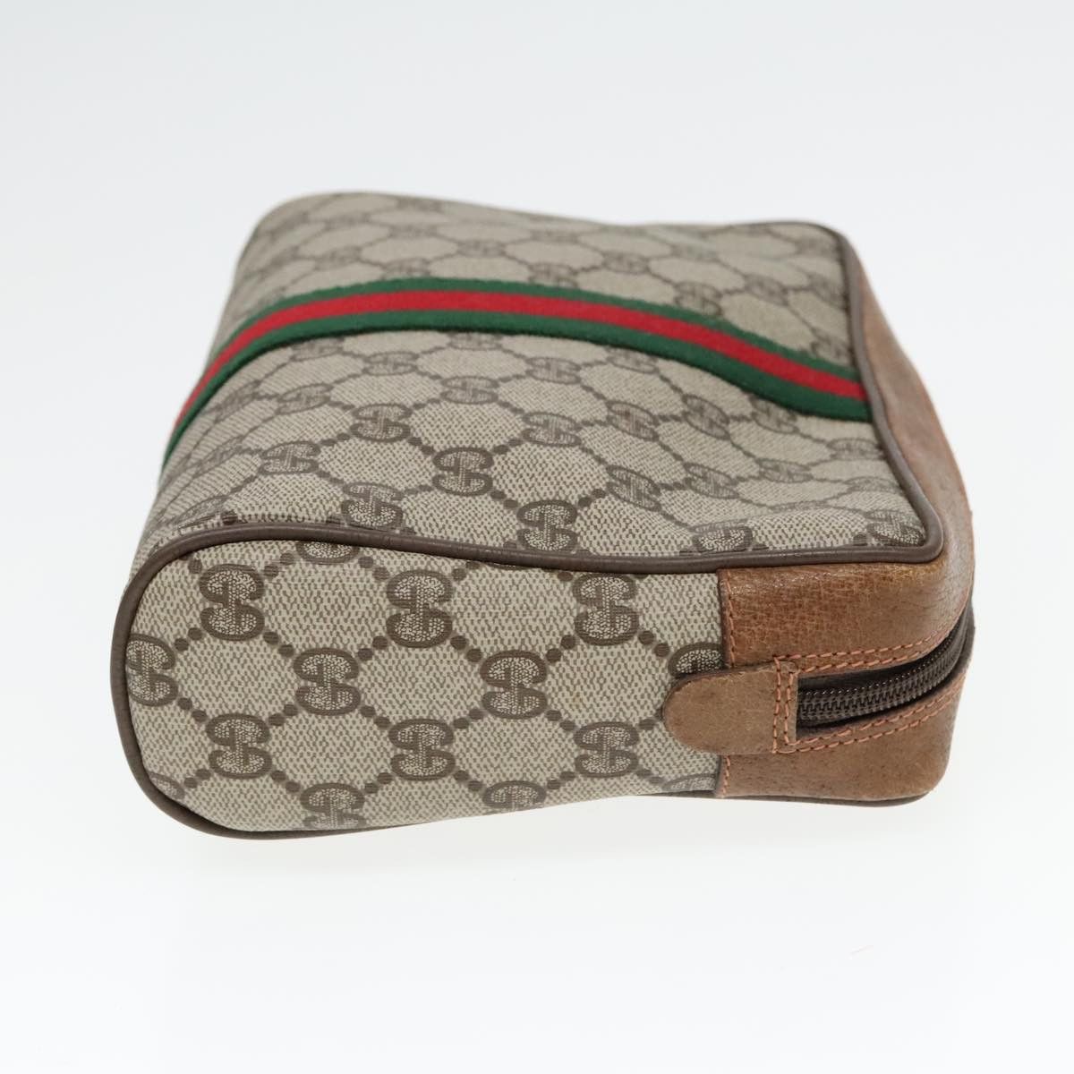Gucci Ophidia Beige Canvas Clutch Bag (Pre-Owned) Size ONE SIZE - 4 Thumbnail
