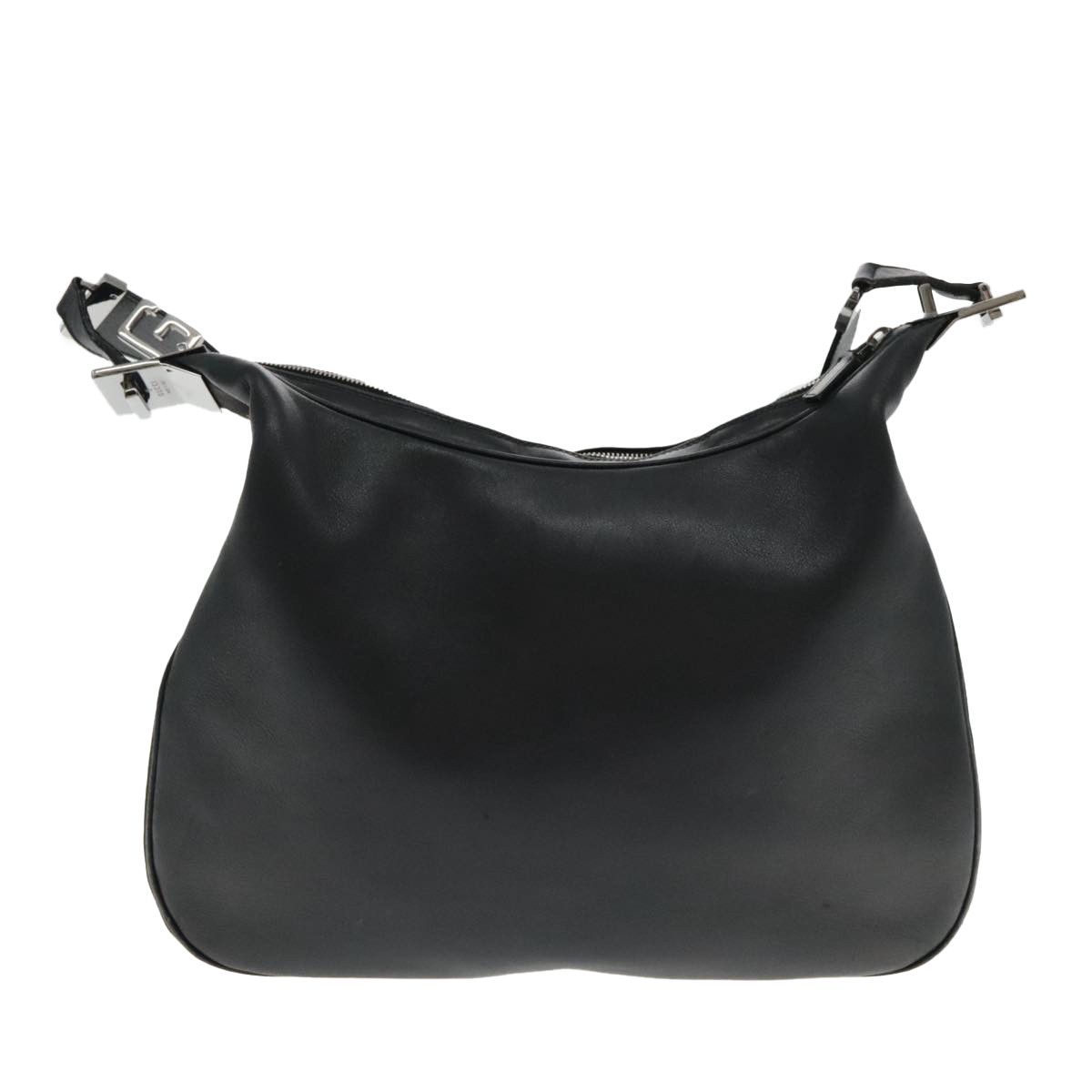 Gucci Hobo Black Leather Shoulder Bag (Pre-Owned) Size ONE SIZE - 2 Thumbnail