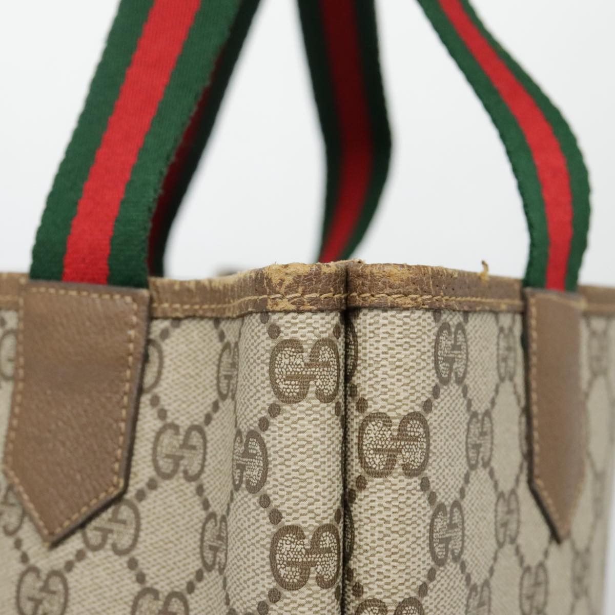 Gucci Ophidia Beige Canvas Tote Bag (Pre-Owned) Size ONE SIZE - 14 Thumbnail