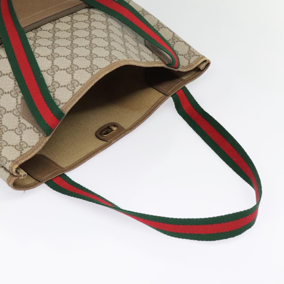 Gucci Ophidia Beige Canvas Tote Bag (Pre-Owned) Size ONE SIZE - 5 Thumbnail