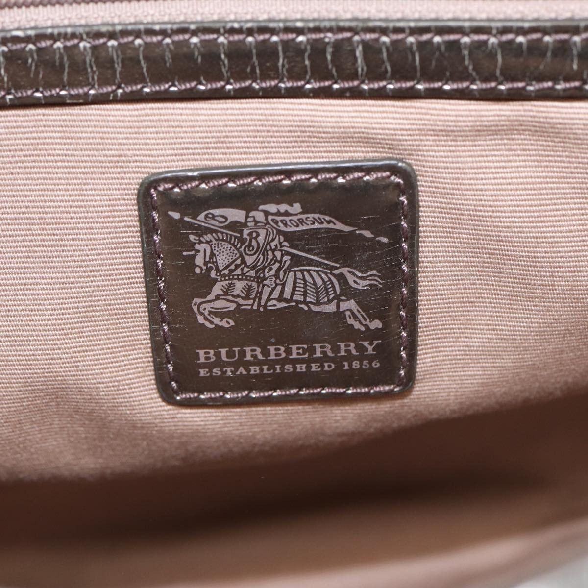 Burberry Nova Check Beige Canvas Shoulder Bag (Pre-Owned) Size ONE SIZE - 14 Thumbnail