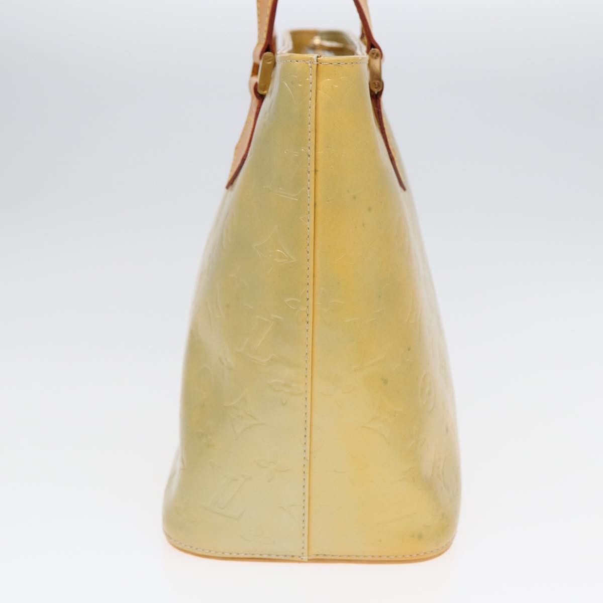 Louis Vuitton Houston Yellow Patent Leather Handbag (Pre-Owned) Size ONE SIZE - 4 Thumbnail