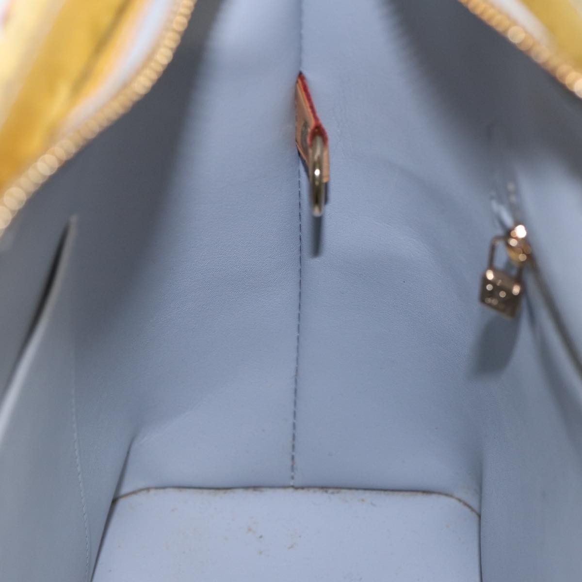 Louis Vuitton Houston Yellow Patent Leather Handbag (Pre-Owned) Size ONE SIZE - 20 Thumbnail