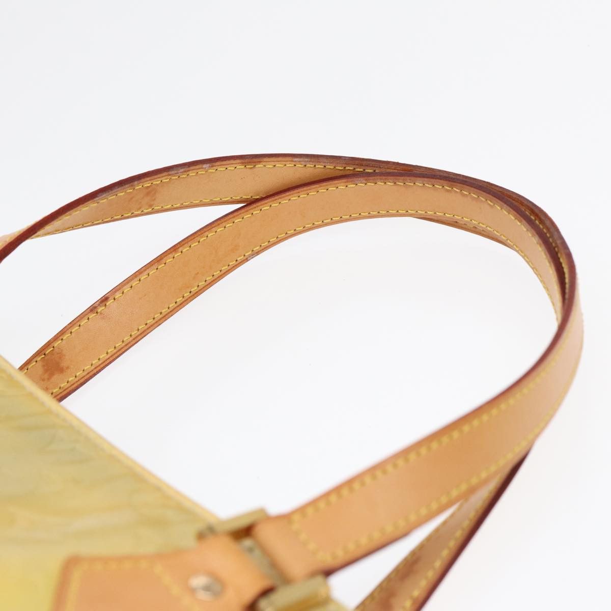 Louis Vuitton Houston Yellow Patent Leather Handbag (Pre-Owned) Size ONE SIZE - 17 Thumbnail