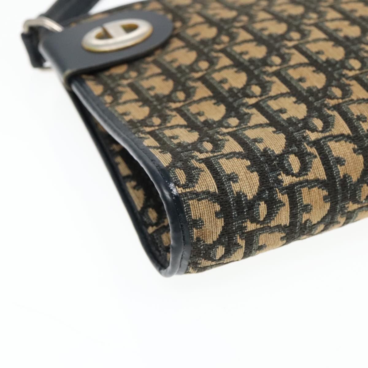 Dior Navy Canvas Shoulder Bag (Pre-Owned) Size ONE SIZE - 8 Thumbnail