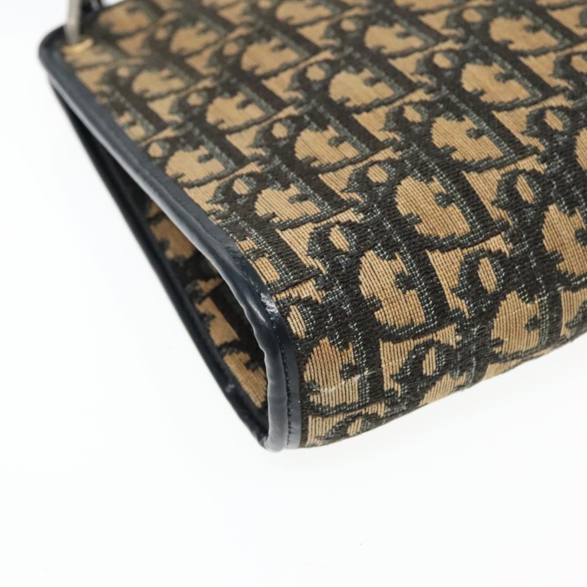Dior Navy Canvas Shoulder Bag (Pre-Owned) Size ONE SIZE - 10 Thumbnail