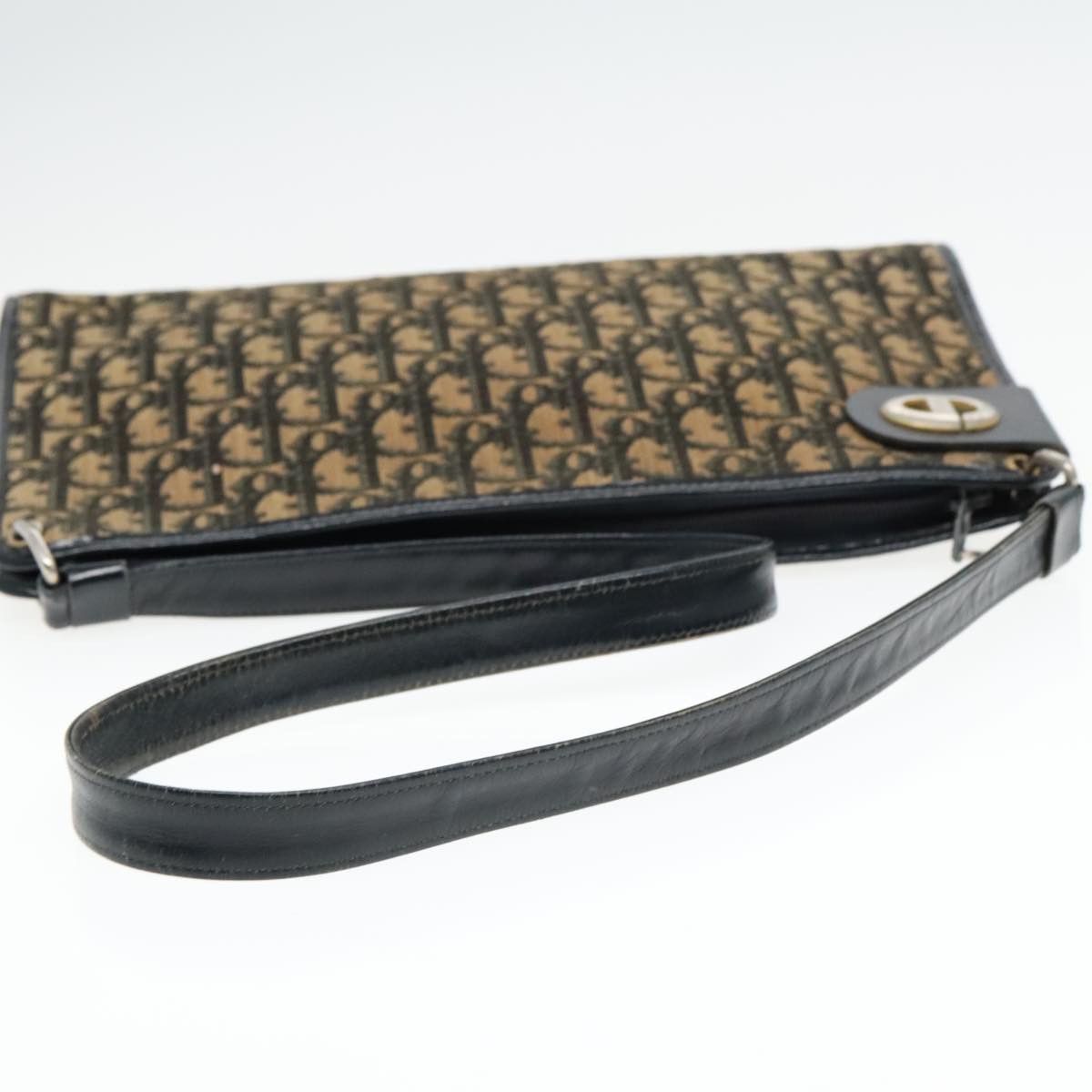 Dior Navy Canvas Shoulder Bag (Pre-Owned) Size ONE SIZE - 5 Thumbnail