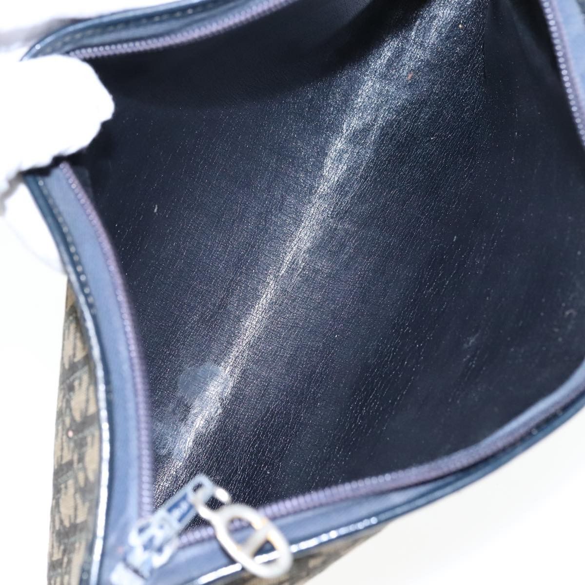 Dior Navy Canvas Shoulder Bag (Pre-Owned) Size ONE SIZE - 12 Thumbnail