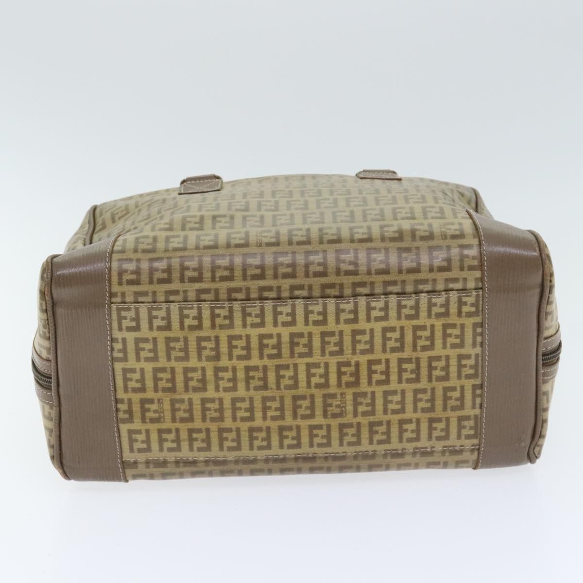 Fendi Zucchino Brown Canvas Handbag (Pre-Owned) Size ONE SIZE - 8 Thumbnail