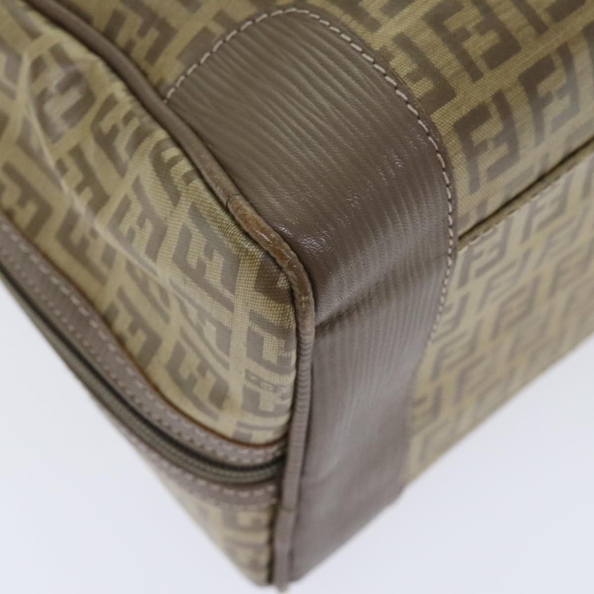 Fendi Zucchino Brown Canvas Handbag (Pre-Owned) Size ONE SIZE - 10 Thumbnail