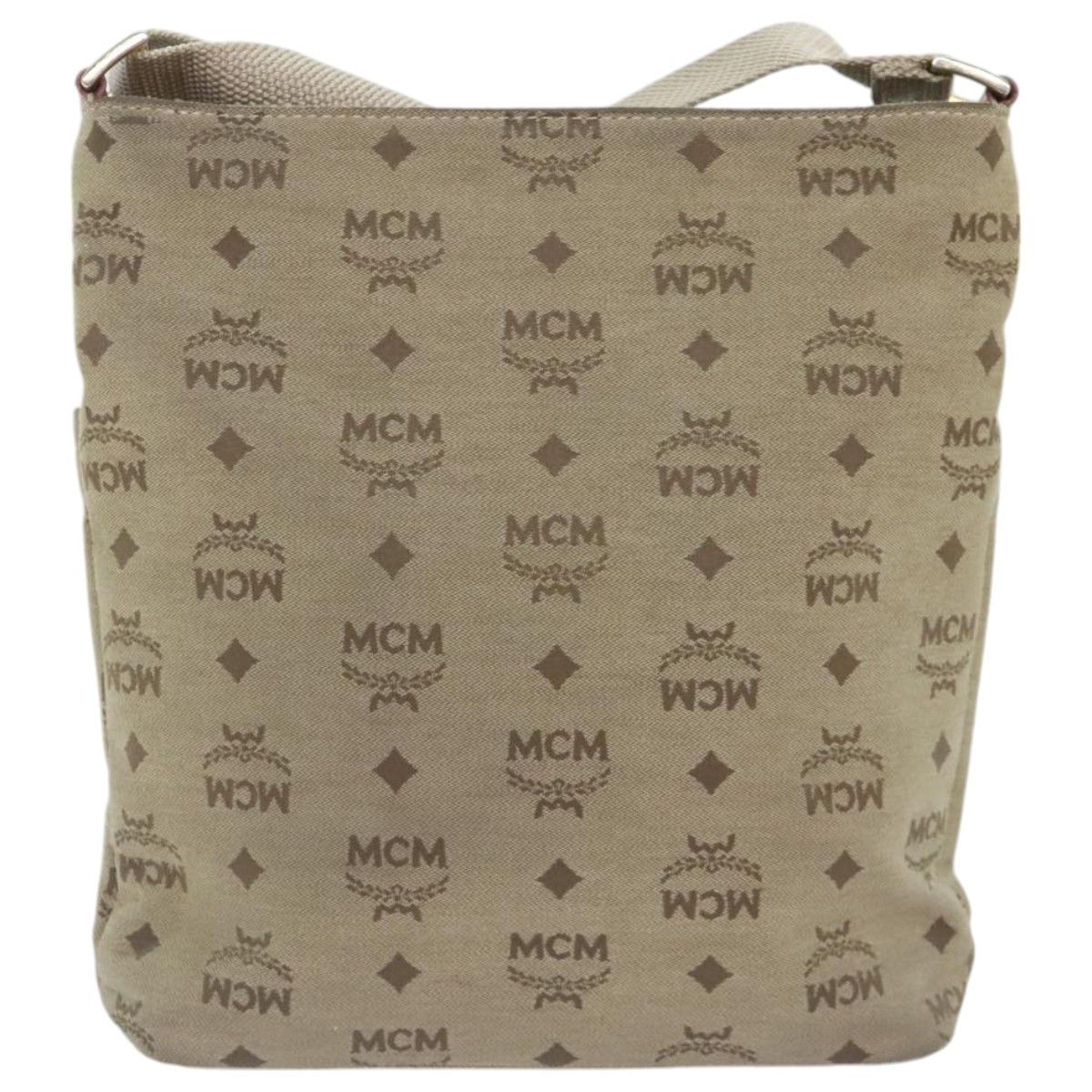 MCM Beige Canvas Shoulder Bag (Pre-Owned) Size ONE SIZE - 2 Thumbnail