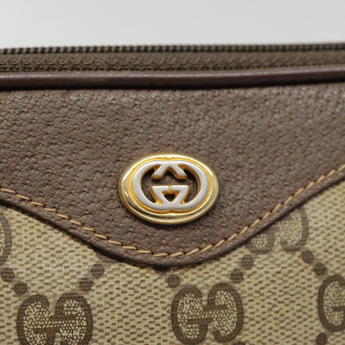 Gucci Gg Canvas Beige Canvas Shoulder Bag (Pre-Owned) Size ONE SIZE - 18 Thumbnail