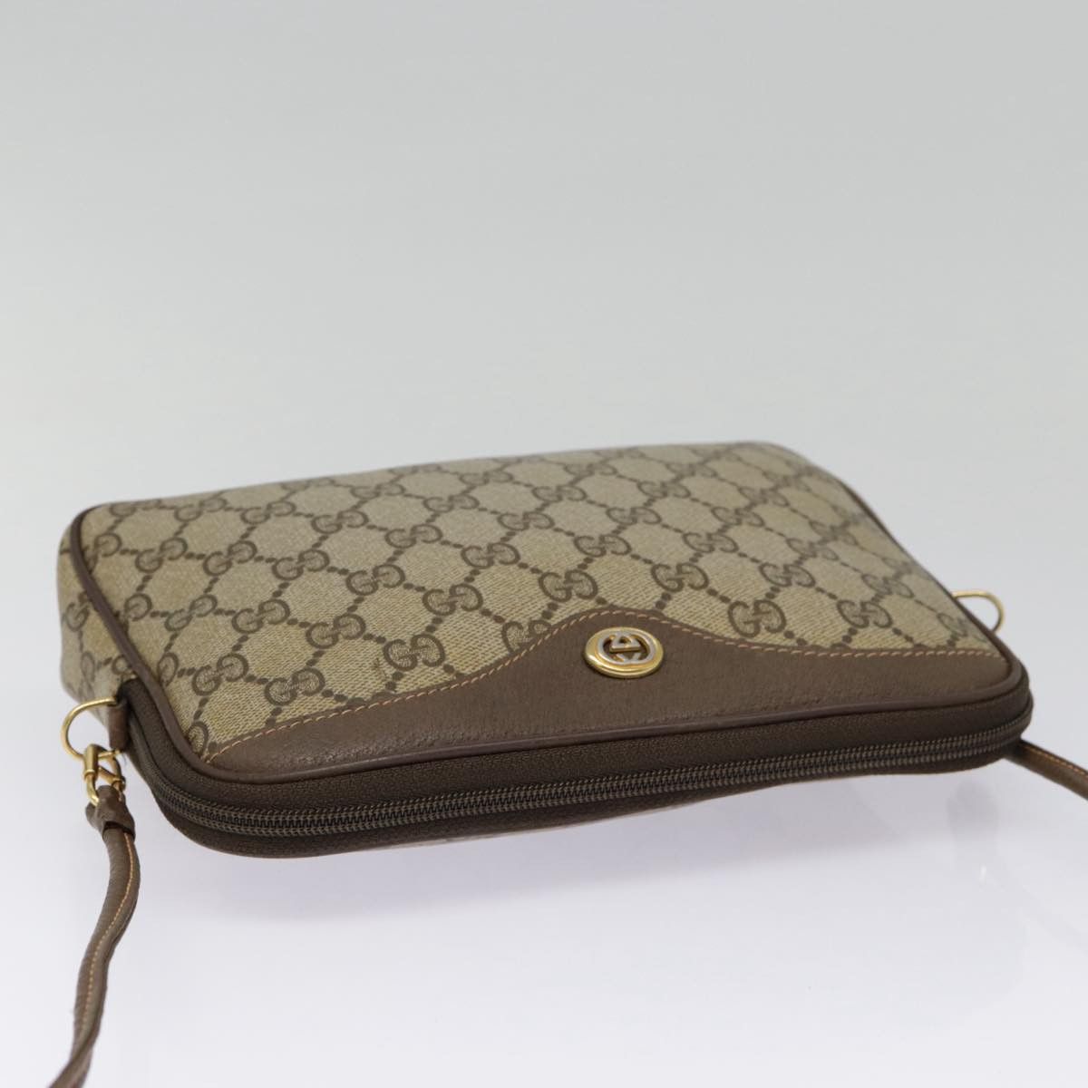 Gucci Gg Canvas Beige Canvas Shoulder Bag (Pre-Owned) Size ONE SIZE - 14 Thumbnail