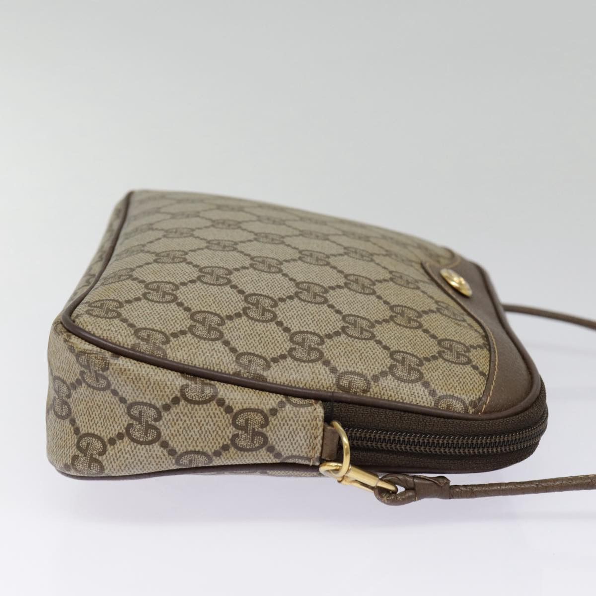 Gucci Gg Canvas Beige Canvas Shoulder Bag (Pre-Owned) Size ONE SIZE - 4 Thumbnail
