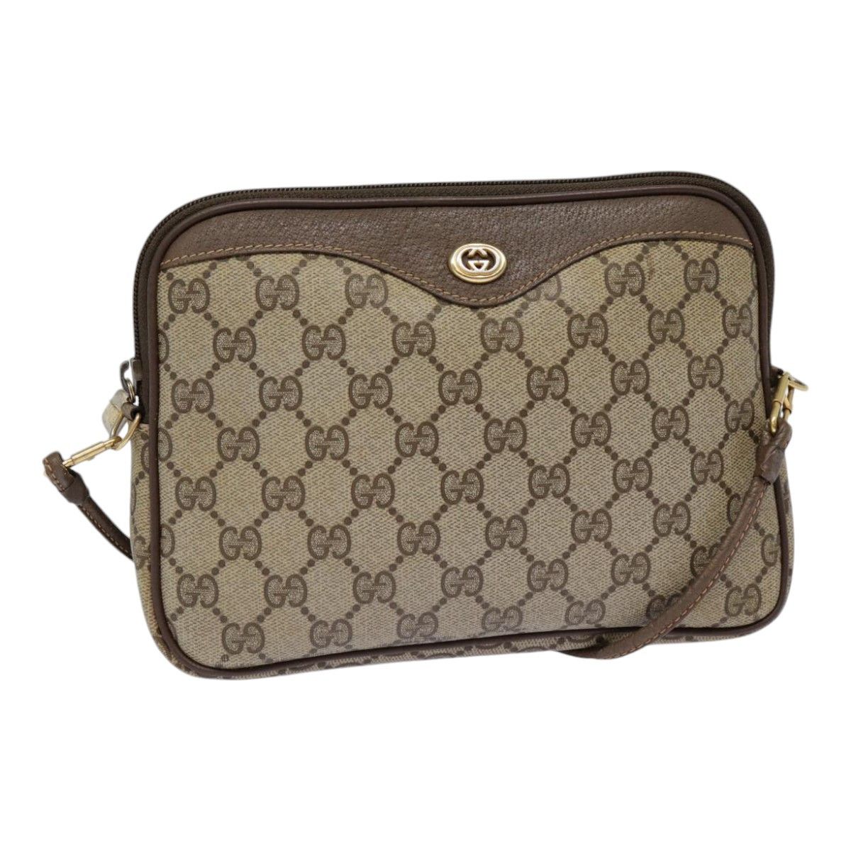 Gucci Gg Canvas Beige Canvas Shoulder Bag (Pre-Owned) Size ONE SIZE - 15 Thumbnail