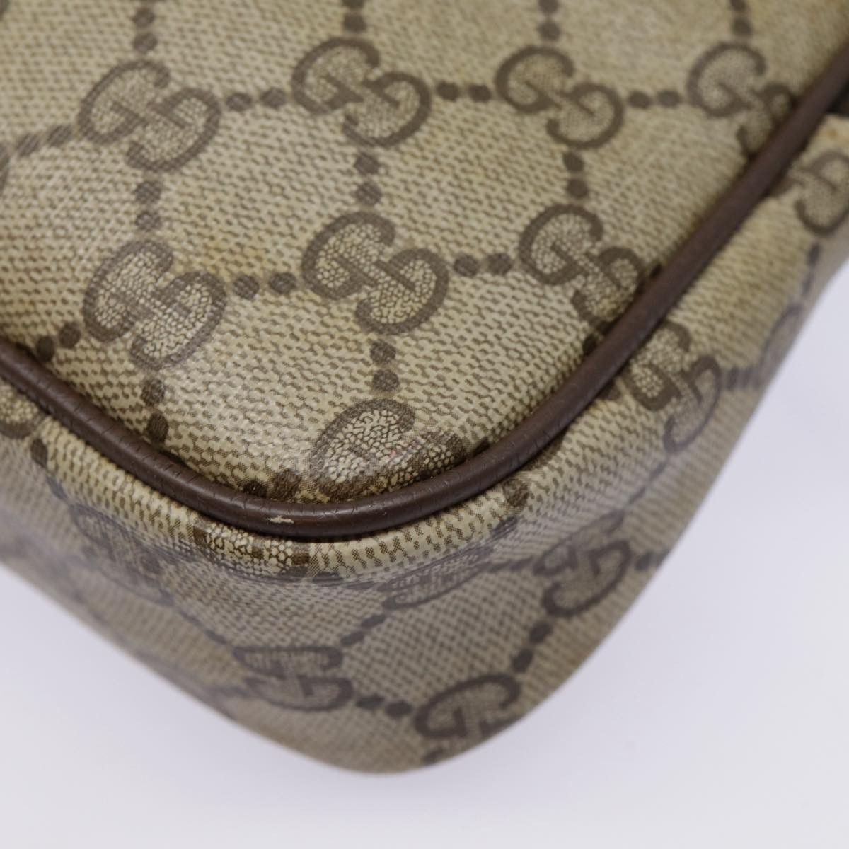 Gucci Gg Canvas Beige Canvas Shoulder Bag (Pre-Owned) Size ONE SIZE - 9 Thumbnail