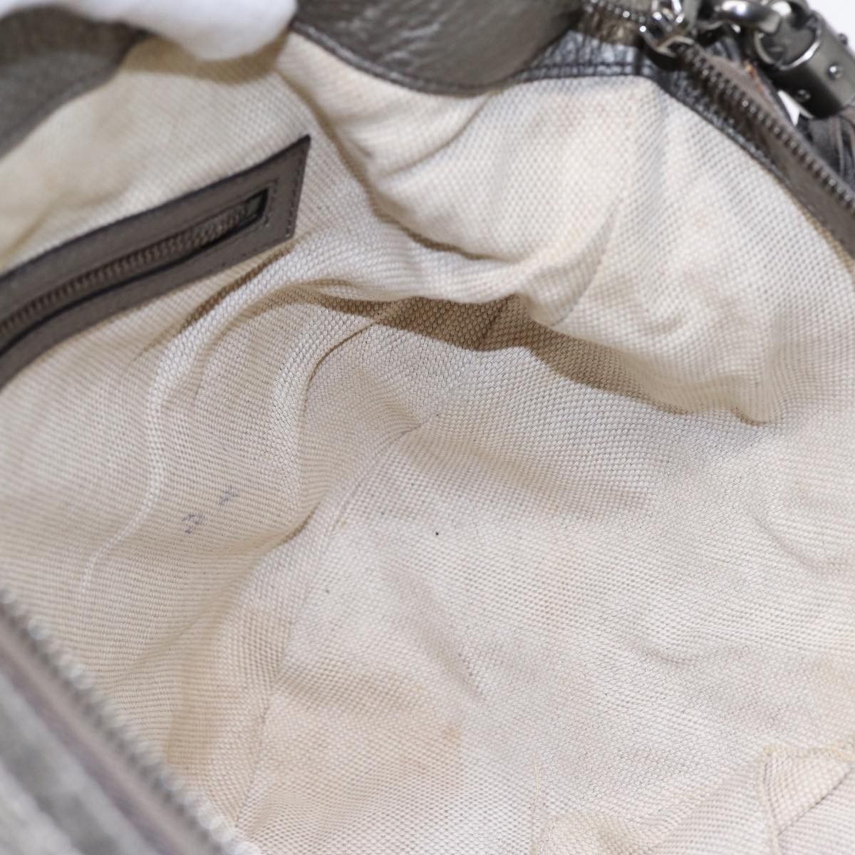 Gucci Soho Silver Leather Shoulder Bag (Pre-Owned) Size ONE SIZE - 20 Thumbnail