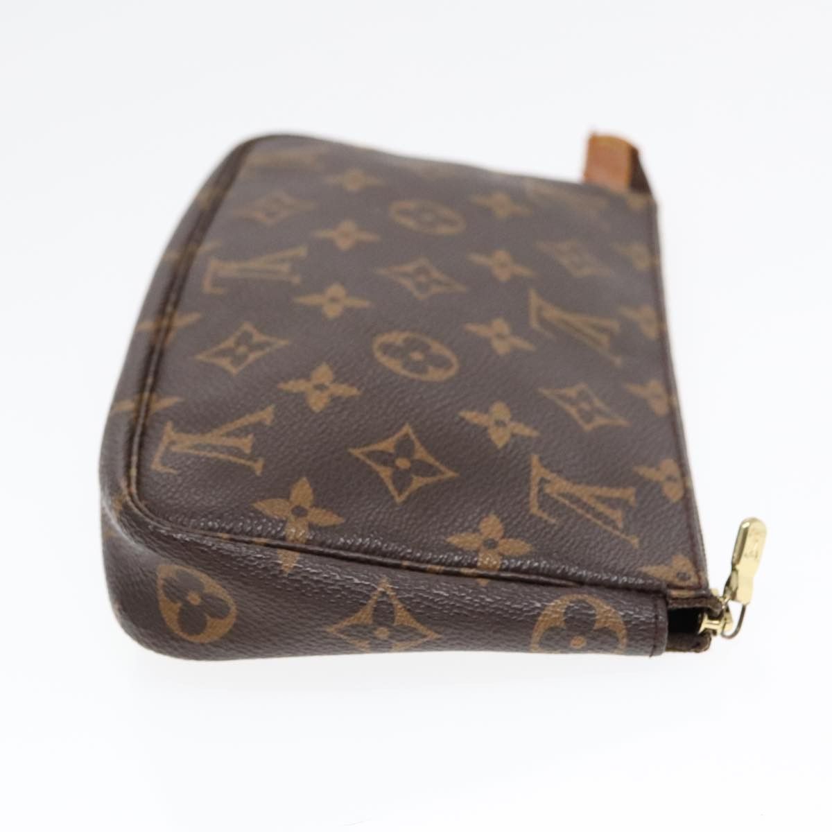Louis Vuitton Pochette Accessoire Brown Canvas Clutch Bag (Pre-Owned) Size ONE SIZE - 4 Thumbnail