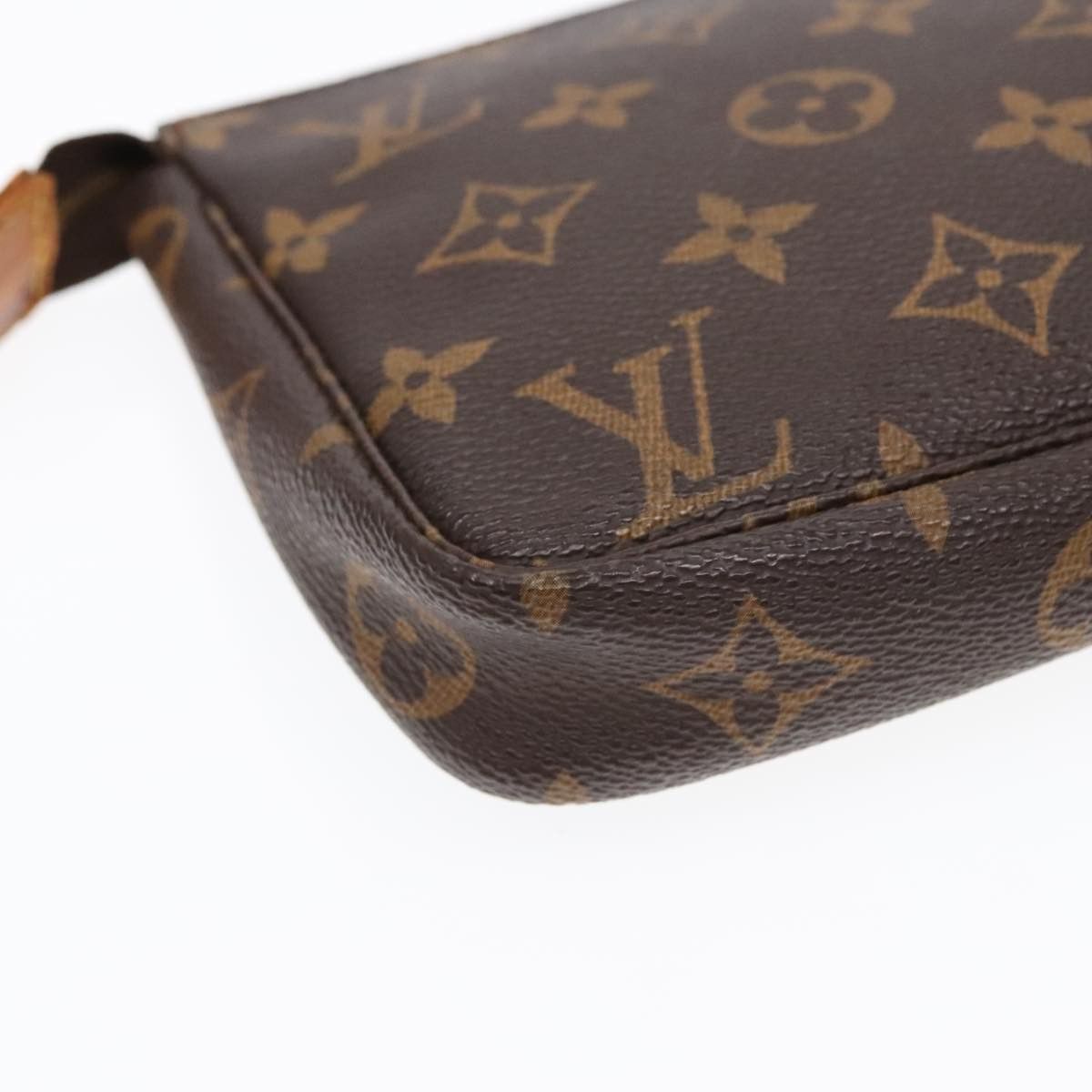 Louis Vuitton Pochette Accessoire Brown Canvas Clutch Bag (Pre-Owned) Size ONE SIZE - 16 Thumbnail